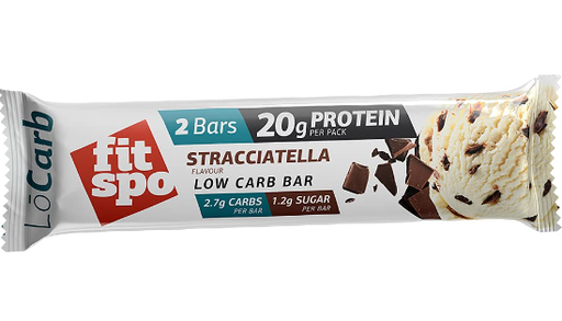 FitSpo 20g Protein Bar Stracciatela Flavor