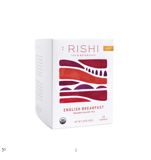 RISHI TEA ENGLISH BREAKFAST ORGANIC