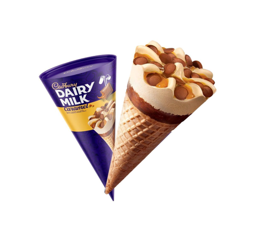 Cadbury Dairy Milk Caramel Ice Cream Cone