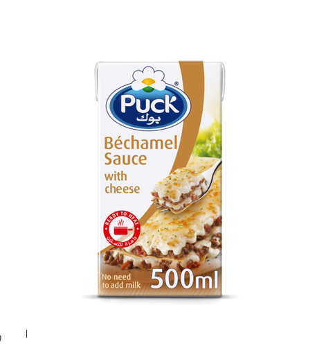 Puck Bechamel Sauce with Cheese 500ml