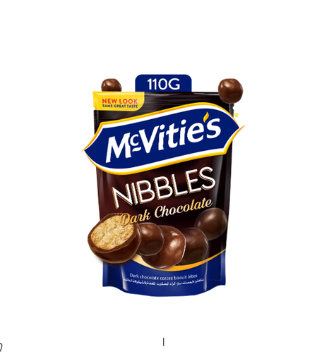 McVitie's Nibbles Dark Chocolate Coated Biscuit Bites