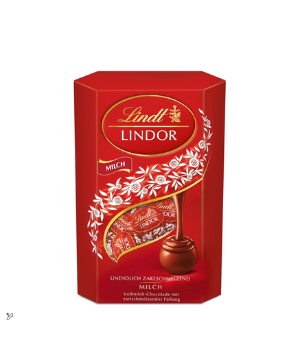 Lindt Lindor Milk Chocolate Balls 200GM