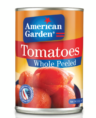 American Garden Whole Peeled Tomatoes - gluten free