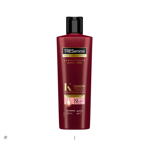 [217891] TRESemmé Keratin Smooth & Straight Shampoo with Argan Oil & Keratin Protein 200ML