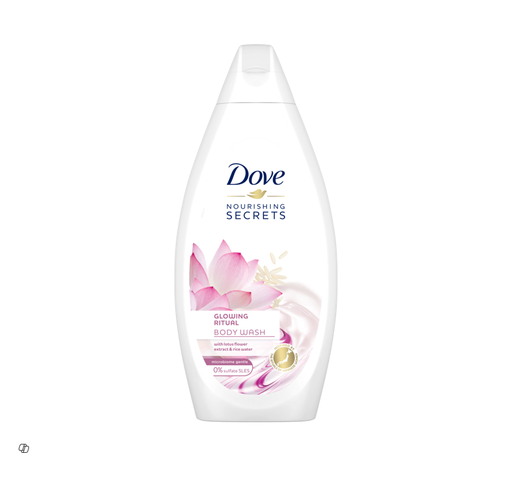 Dove Nourishing Secrets Glowing Ritual Body Wash with Lotus Flower Extract & Rice Water L2