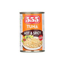 [023-001494] 555 Tuna Hot & Spicy Flavor