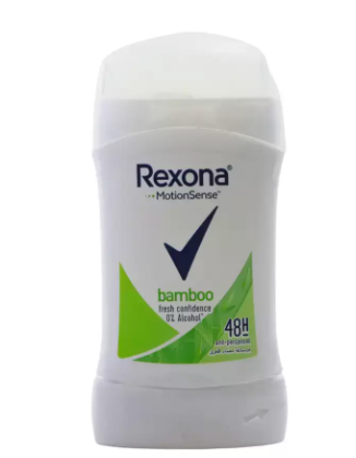 Rexona Motion Sense 48h Antiperspirant Deodorant Stick with Bamboo Extract - alcohol free