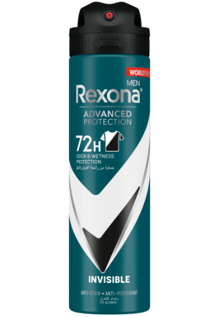 Rexona Men Advanced Protection 72H Antiperspirant Charcoal Fresh Deodorant Spray 150ML