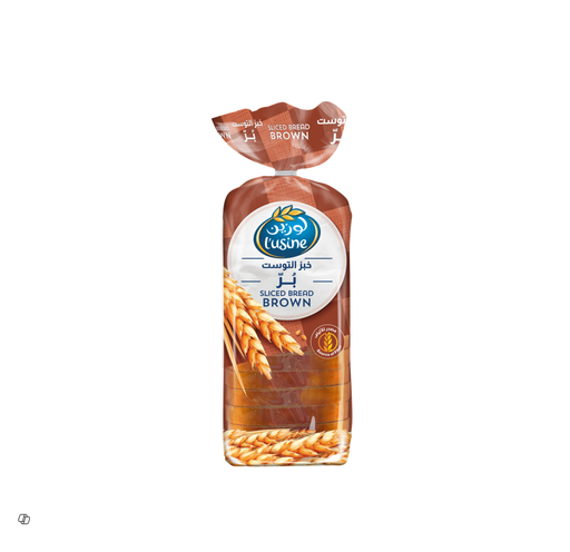 [80130] L'usine Sliced Bread Brown 600G