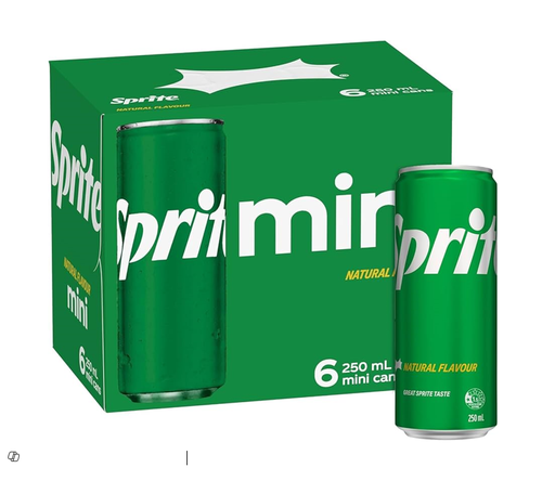 Sprite 250ml x6