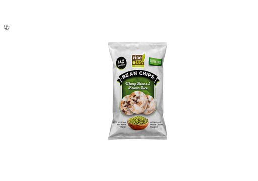 Rice Up Bean Chips Mung Beans & Brown Rice - gluten free, vegan
