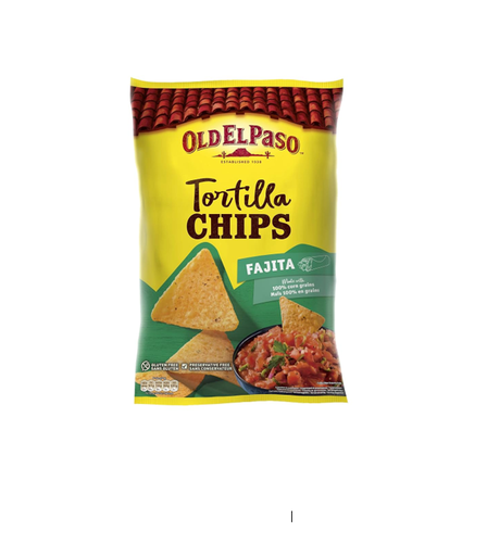 [1101-00024] Old El Paso Crunchy Fajitas Tortilla Chips - gluten free, preservatives free