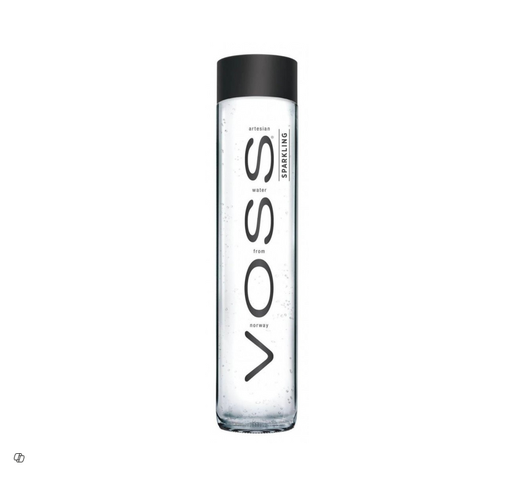 Voss Natural Mineral Water Glass Bottle 800ml
