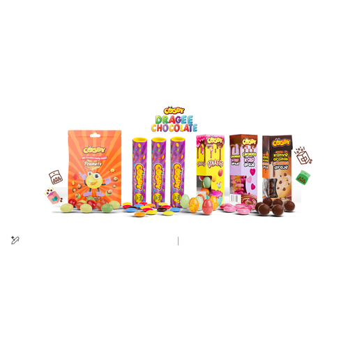 Cosby Yellow Dog Candies Coated Chocolate Bites