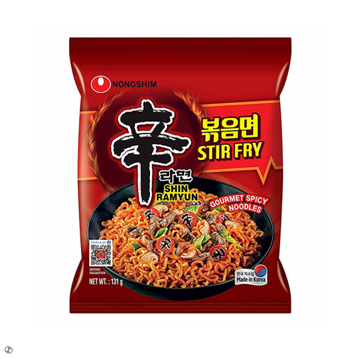 Nongshim Spicy Stir Fry Shin Ramyun Instant Noodles