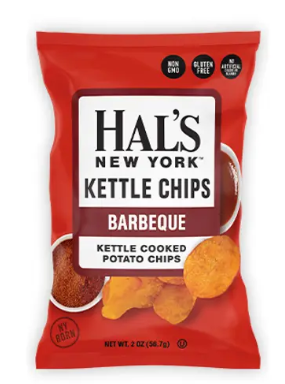 HAL'S BARBEQUE CHIPS 141GMS