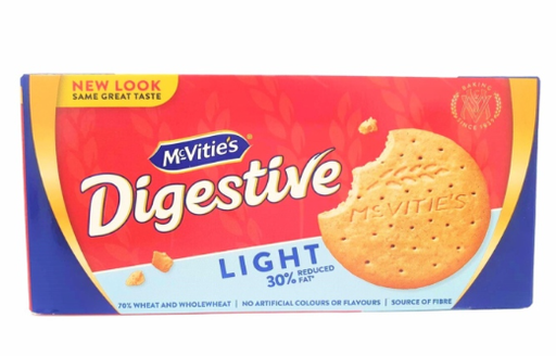 McVitie's Light Digestive Biscuits - artificial color free, artificial flavor free