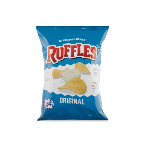 [029-030200] Ruffles Original Potato Chips - gluten free