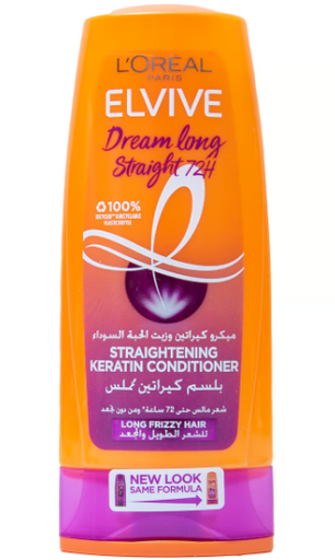 [1726-00623] L'Oreal Elvive Dream Long 72H Straightening Conditioner for Long & Frizzy Hair 200ml
