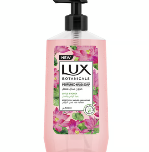 Lux Botanicals Glowing Skin Hand Wash with Lotus & Honey - parabens free