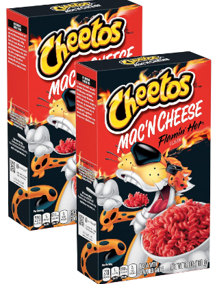 Cheetos Mac & Cheese Flamin Hot Flavor