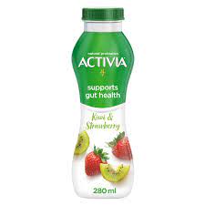 [1738] Activia Kiwi & Strawberry Drinking Yogurt 280ml