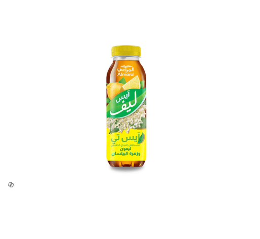 Almarai Lemon & Elderflower Iced Black Leaf Tea - preservatives free