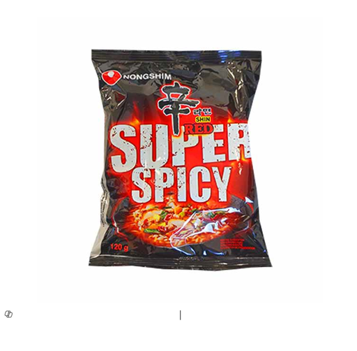 Nongshim Shin Red Super Spicy Instant Noodles