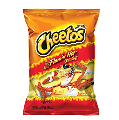 Cheetos Crunchy Flamin' Hot Corn Chips M3