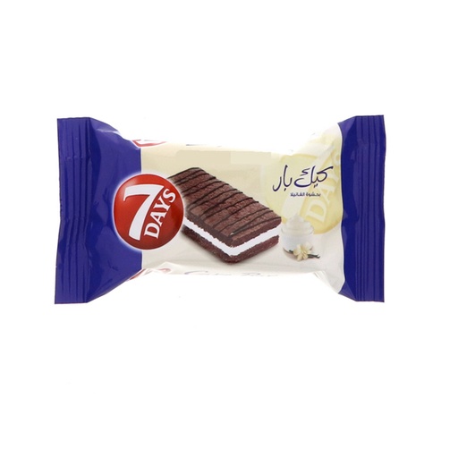 [86880] 7 Days Cake Bar Filled with Vanilla Cream
