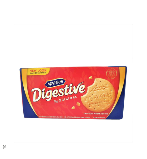 McVitie's Original Digestive Wheat Biscuits - hydrogenated vegetable oil free, artificial colors free, artificial flavors free