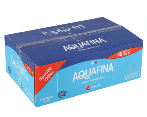 [9320] Aquafina Water (40x200ml) - low sodium