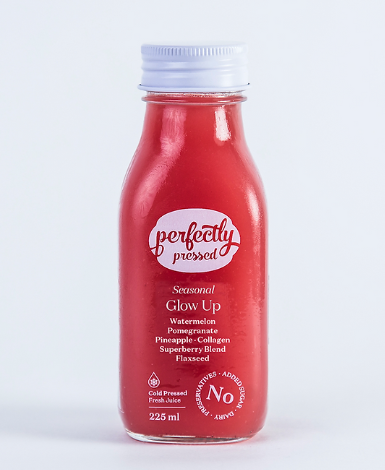 Perfectly Pressed Glow Up Fresh Juice - no added sugar, preservatives free, dairy free