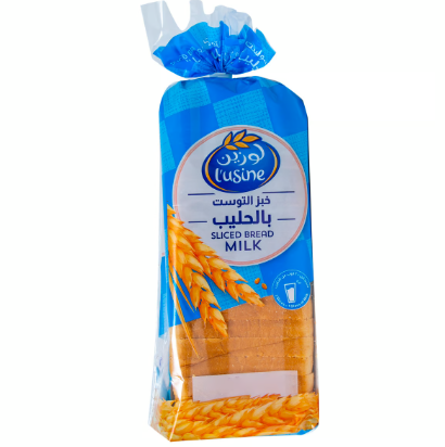 [80370] L'usine Sliced Milk Bread 600g
