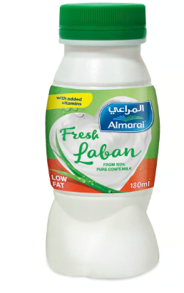 [10910] Almarai Fresh Low Fat Laban 180ml