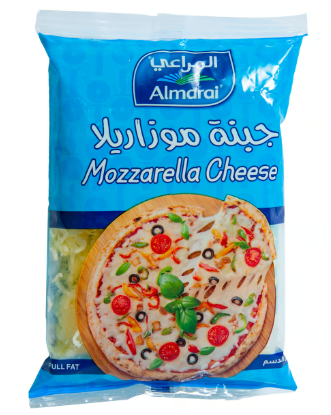 Almarai Full Fat Shredded Mozzarella Cheese