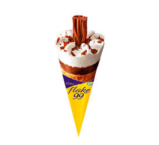 [2407304412408] CADBURY'S FLAKE CONE ICE CREAM 125ML