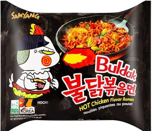 Samyang Buldak Stir-Fried Noodles Hot Chicken Ramen Flavor