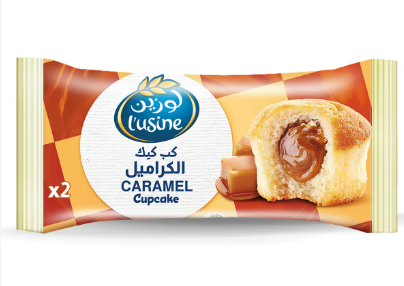 L'usine Soft Cupcakes Filled with Caramel