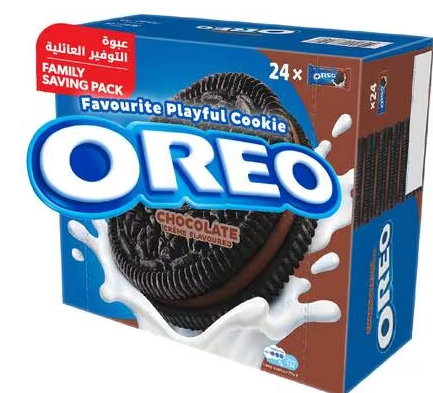 [NSA391] Oreo Sandwich Biscuits with Creme Chocolate Filling 36.8G