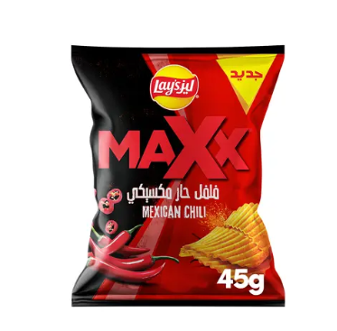 [9995] Lay's Maxx Mexican Chili Potato Chips 45GM