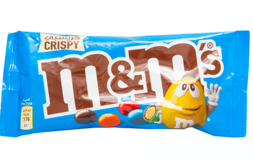 [MCH57700] M&Ms Crispy Chocolate candies 36gm