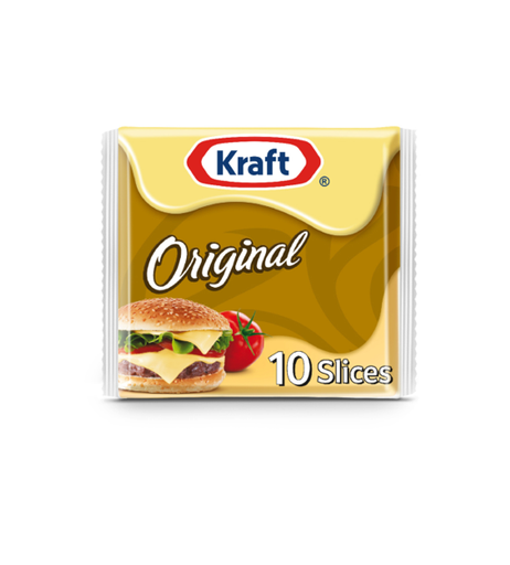 [KRA0063] Kraft Original Cheddar Cheese (10 slices) 200gm