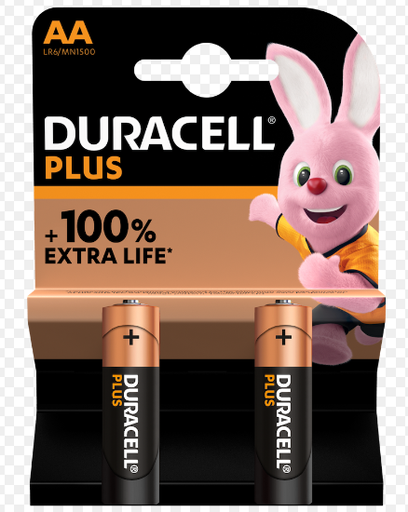 [33201166] Duracell AAA 1.5V Alkaline Batteries (2's)