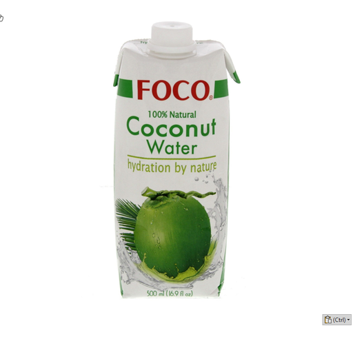 [020-398320] FOCO LONG LIFE COCONUT WATER 520ML