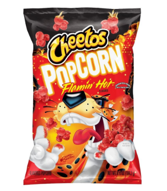 [113-216837] Cheetos Flamin' Hot Popcorn