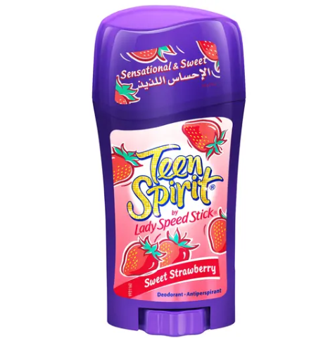 [CCP05900] Lady Speed Stick Teen Spirit Antiperspirant Deodorant Sweet Strawberry Scent