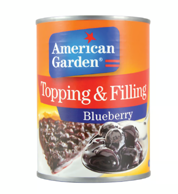 American Garden Blueberry Topping & Filling - artificial flavors free