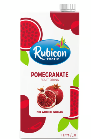 Rubicon Exotic Long Life Pomegranate Fruit Drink - no added sugar