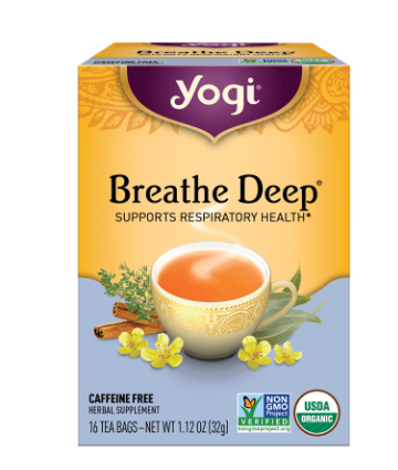 [YT094] Yogi Organic Tea Breathe Deep